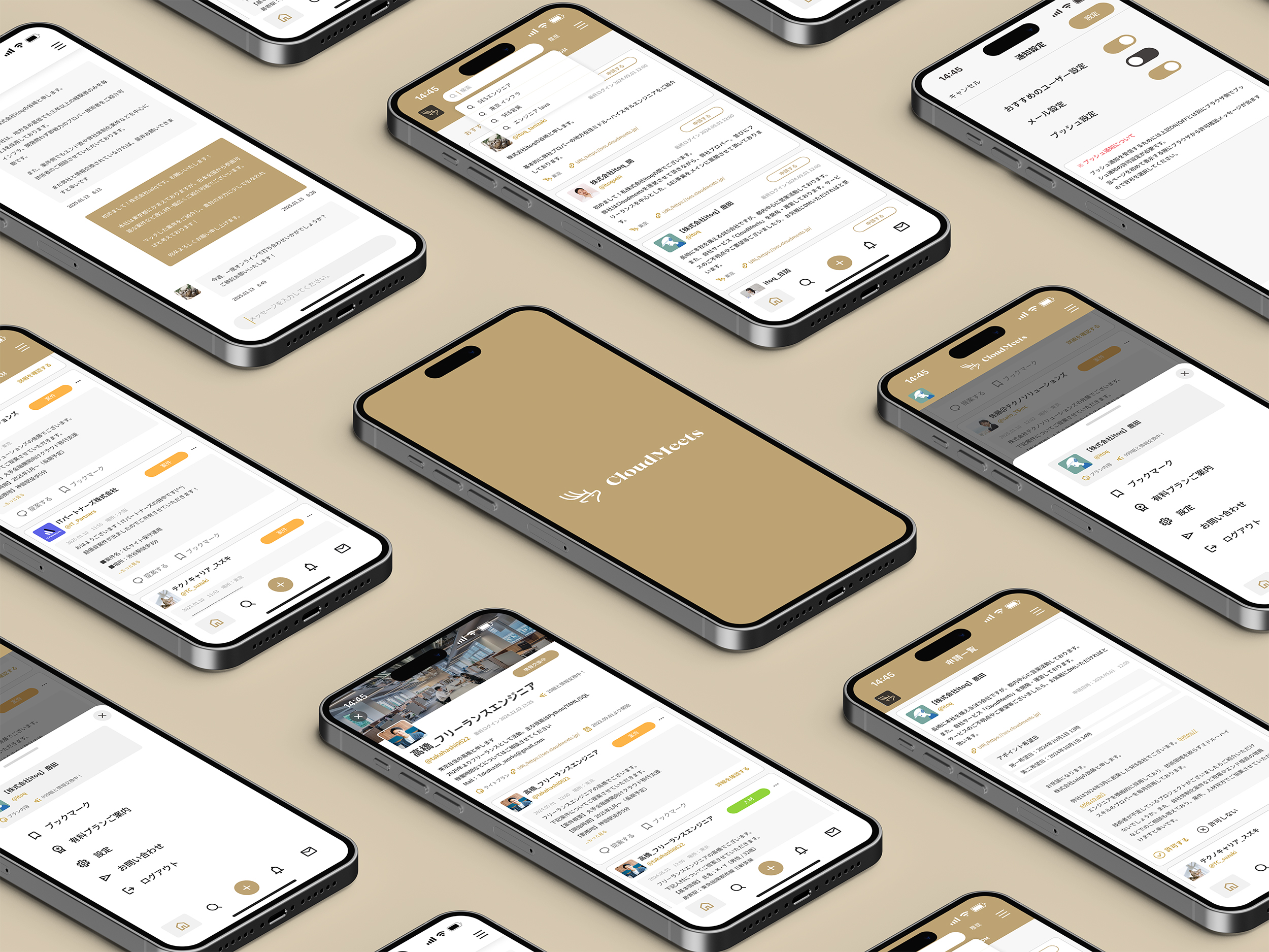 CloudMeets UI/UX